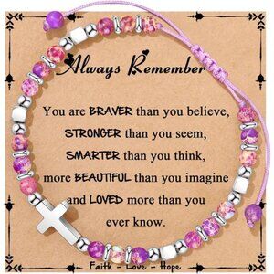 Gifts for Teen Trendy Stuff Natural Stone Bracelets Teen Birthday Gifts Cute